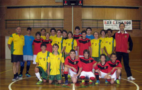 Futsal team photo