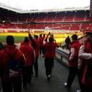 UE Bordeta exit tunnel at Old Trafford